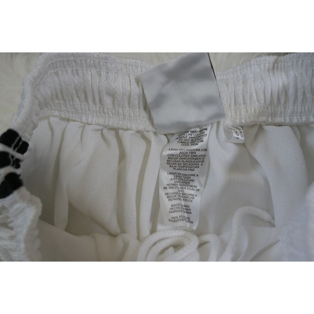 NWT Vintage Y2K 90s ADIDAS Soccer TREVISO Polyester Men's White Shorts Large - Picture 8 of 12